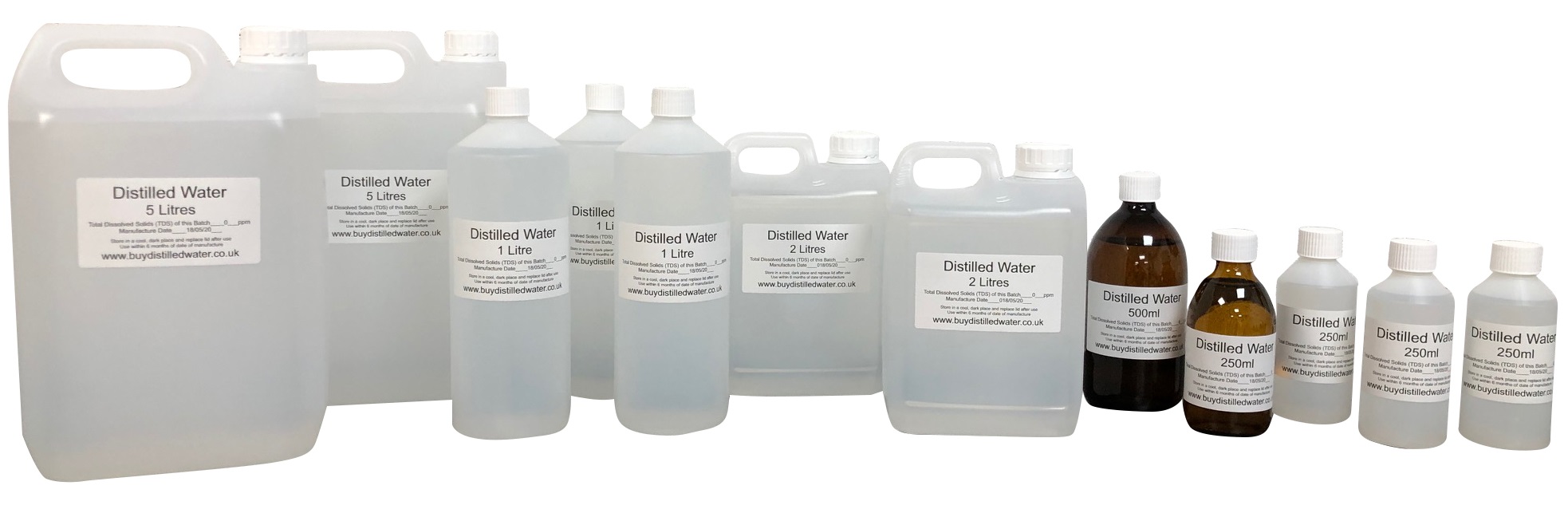 Where to buy Distilled Water in the UK?